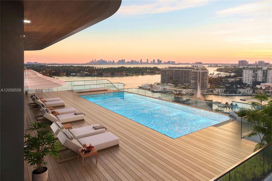 Condo located in Miami Beach, FL showcasing its design and architecture (Image 11).