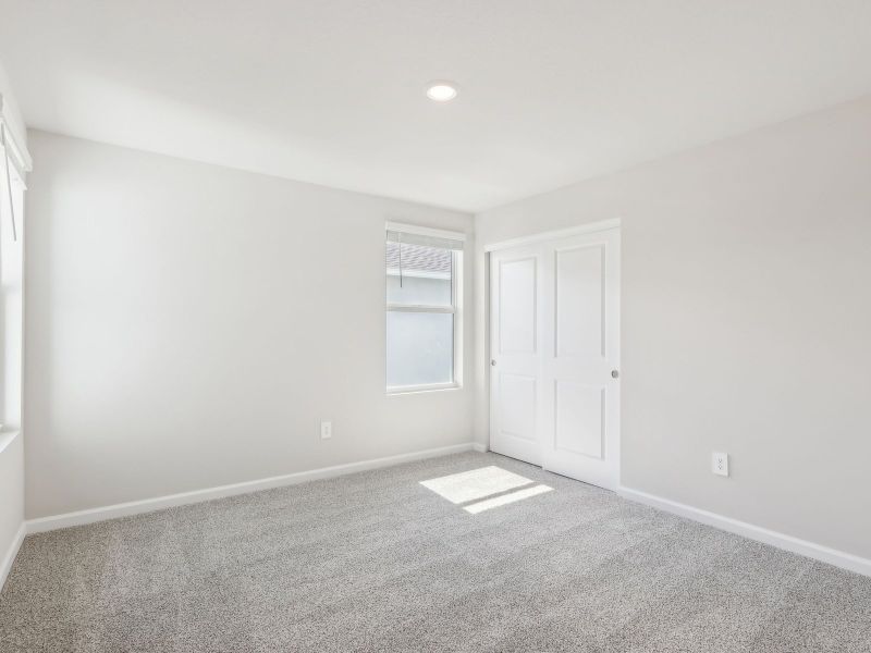 Bedroom in the Sandpiper End floorplan