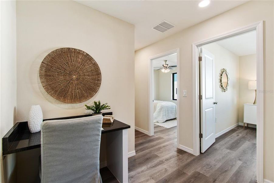 Furnished interior view inside a new home in , Tampa (Image 11).