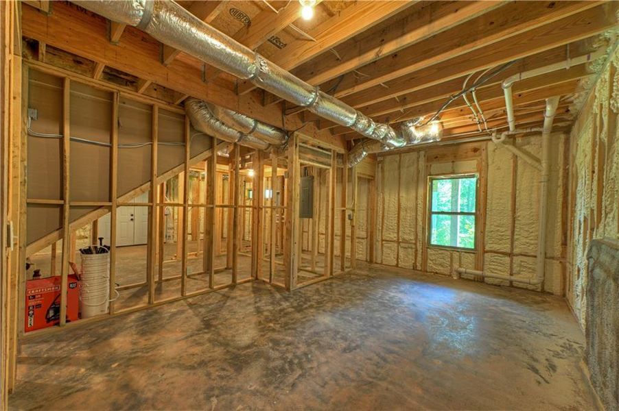 In-progress construction of a new home in , Ellijay, GA (Image 32).