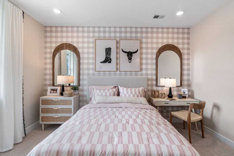 Representative furnished interior of a home built from the Vail by Taylor Morrison in Parterre Destination Collection, Thornton (Image 19).