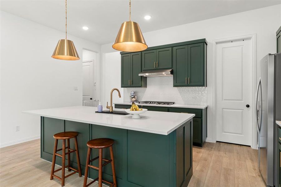 Furnished interior view inside a new home in Inspiration, Lucas (Image 14).