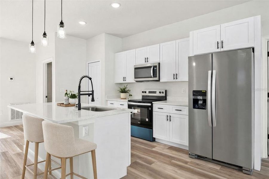 Furnished interior view inside a new home in , Ocala (Image 4).