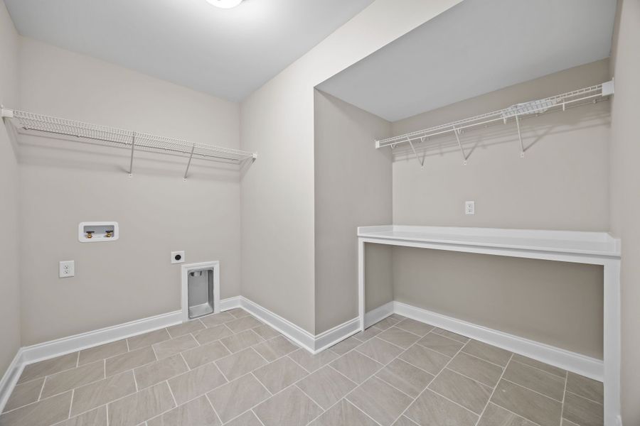 Spacious, unfurnished interior of a new home in Davenport Farms, Winterville (Image 38).