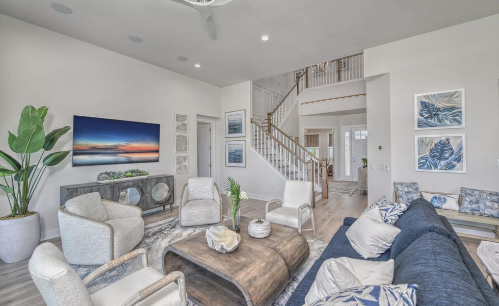 Furnished interior view inside a new home in Oakmont, Gainesville (Image 16).