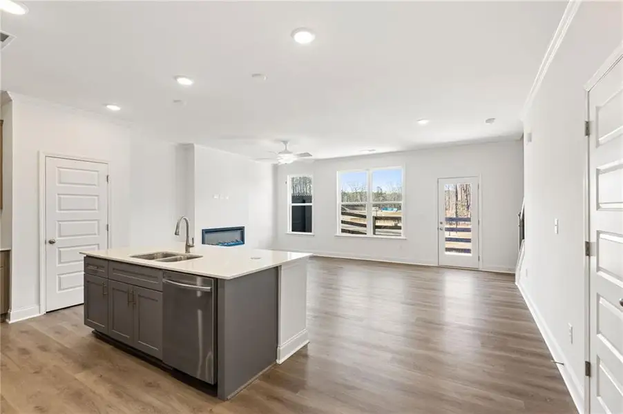 Furnished interior view inside a new home in Porter Reserve, Decatur (Image 4).