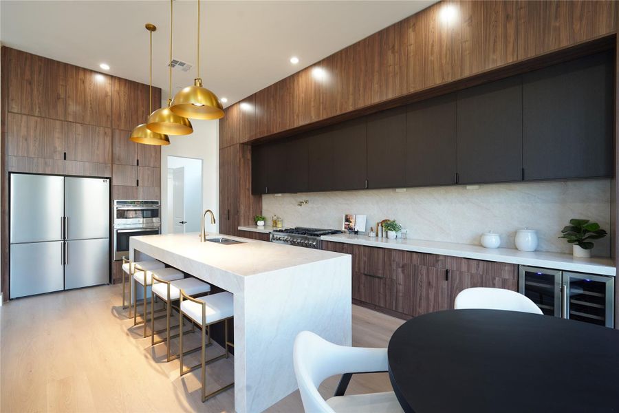 Furnished interior view inside a new home in , Bellaire (Image 15).