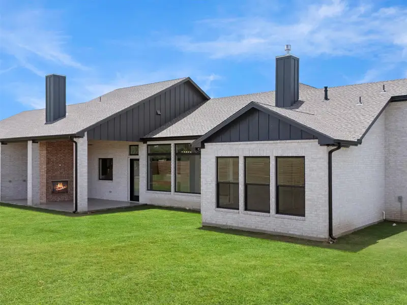 Exterior details and patio area of a home in , Smithville (Image 30).