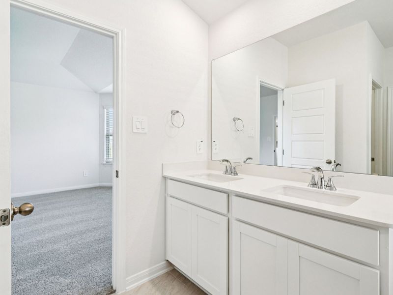 Furnished interior view inside a new home in Lark Canyon, New Braunfels (Image 13).