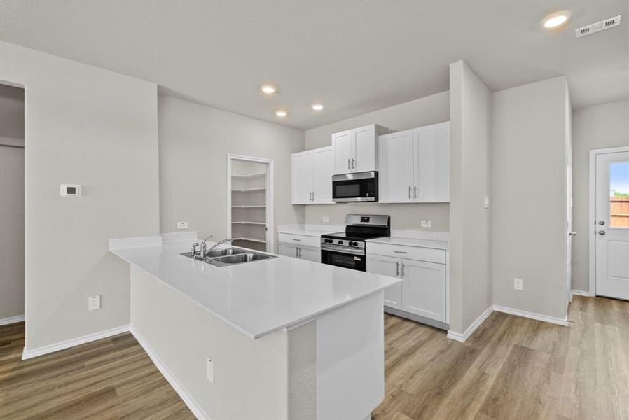 Furnished interior view inside a new home in , Fort Worth (Image 12).