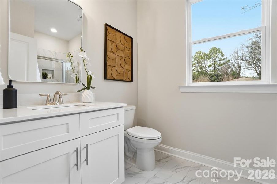 Furnished interior view inside a new home in , Charlotte (Image 39). Furnished interior view inside a new home in , Charlotte (Image 39).