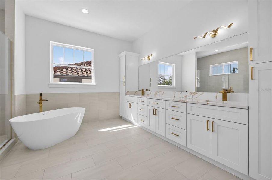 Furnished interior view inside a new home in , St. Petersburg (Image 18).