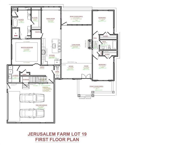 2D floor plan layout of this home in , Jasper, GA (Image 6).