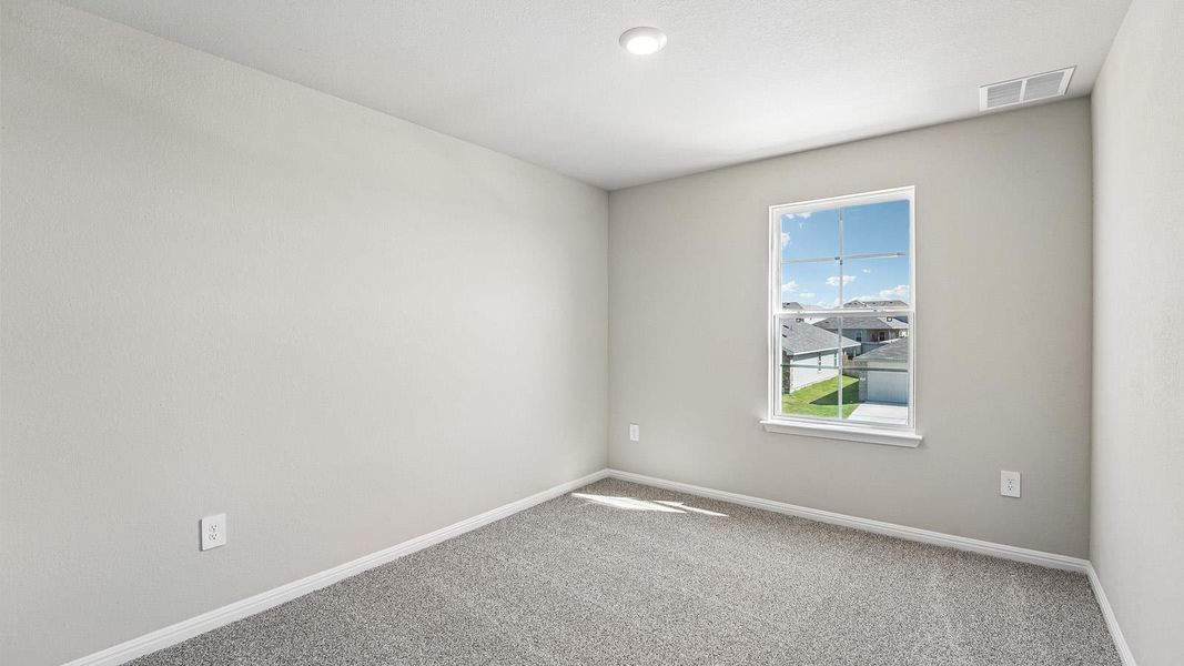 Spacious, unfurnished interior of a new home in Carillon, Manor (Image 25).