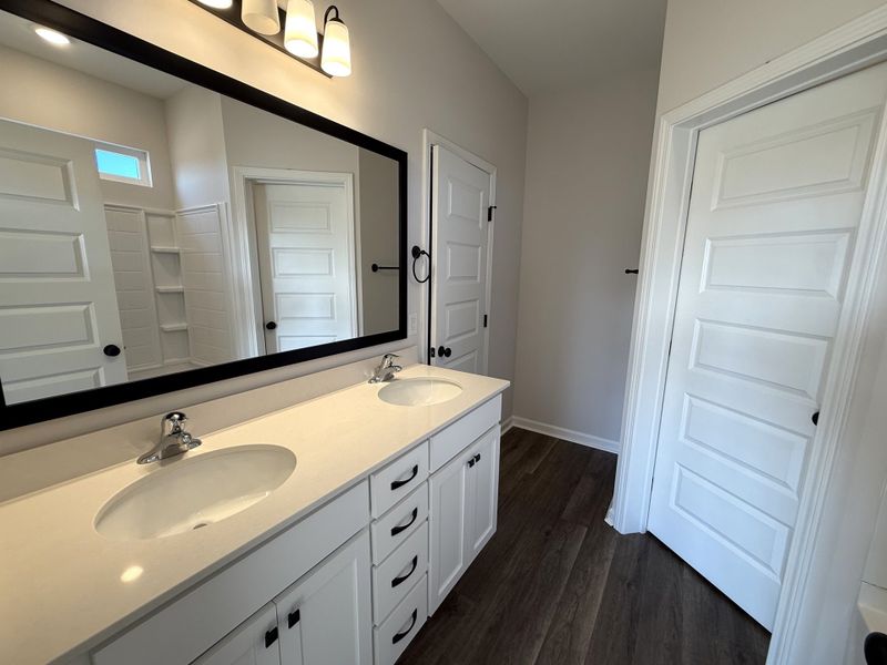 Furnished interior view inside a new home in The Village at Sassafras, Allenhurst (Image 9). Furnished interior view inside a new home in The Village at Sassafras, Allenhurst (Image 9).
