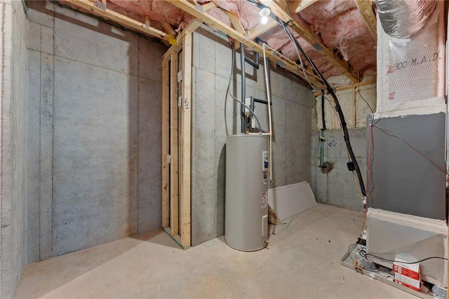 In-progress construction of a new home in Magnolia Villas, Cornelia, GA (Image 51).