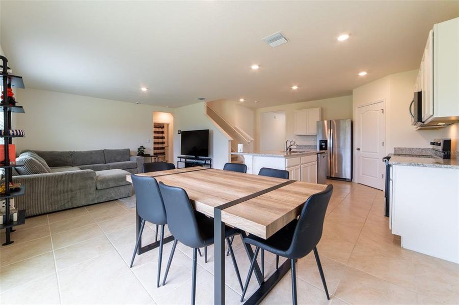 Furnished interior view inside a new home in , Harmony (Image 14).