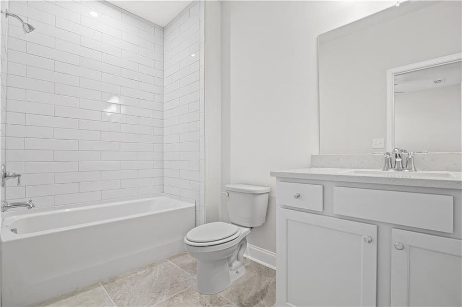 Furnished interior view inside a new home in Overland, Locust Grove (Image 7).