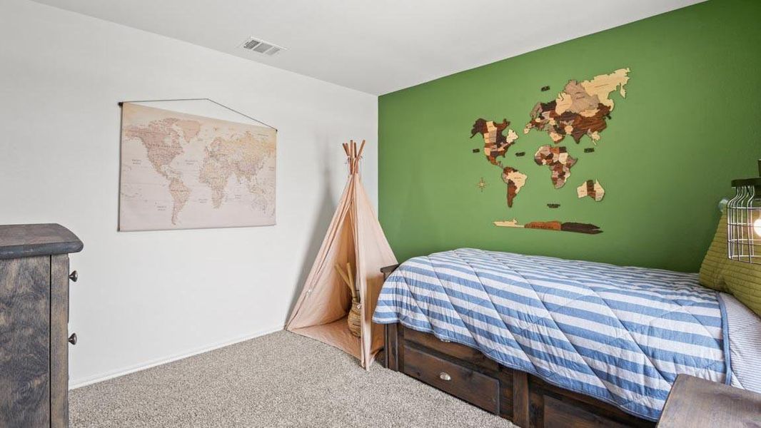 Furnished interior view inside a new home in Lake Conroe Cove, Willis (Image 21).