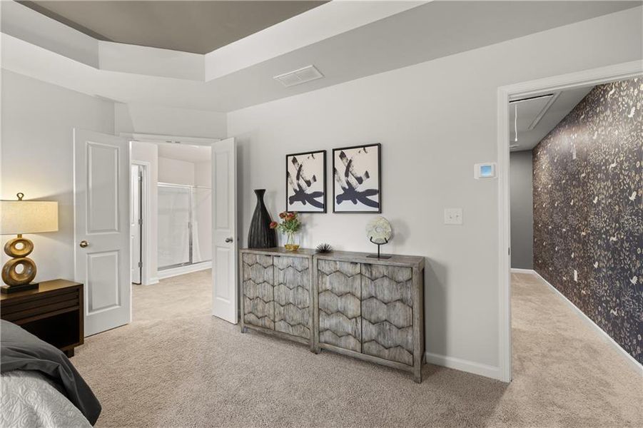 Furnished interior view inside a new home in Reeves Park, Stockbridge (Image 48).