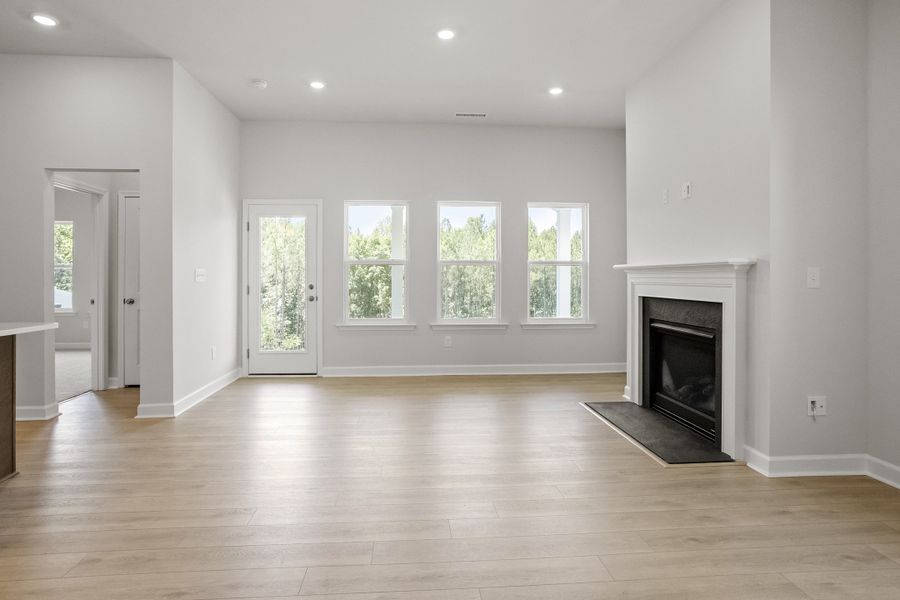 Spacious, unfurnished interior of a new home in Ovation at Sweetbrier, Durham (Image 17). Spacious, unfurnished interior of a new home in Ovation at Sweetbrier, Durham (Image 17).