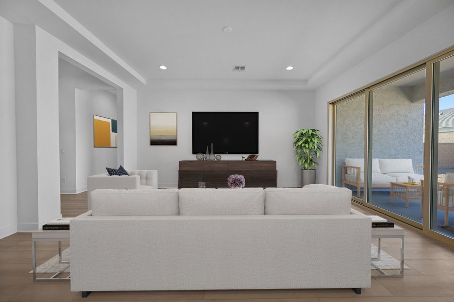 Furnished interior view inside a new home in Aloravita South, Peoria (Image 7).