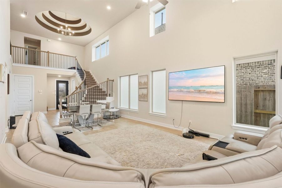 Furnished interior view inside a new home in Candela, Richmond (Image 13). Furnished interior view inside a new home in Candela, Richmond (Image 13).