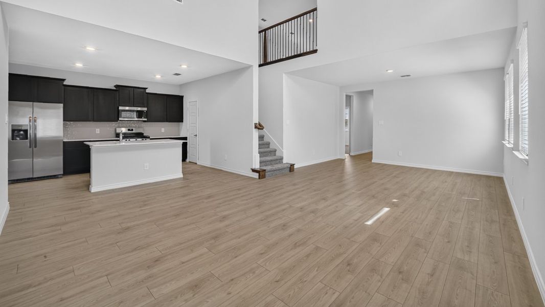 Representative unfurnished interior of a home built from the Selma by D.R. Horton in Lilybrooke at Legacy Hills, Celina (Image 6). Representative unfurnished interior of a home built from the Selma by D.R. Horton in Lilybrooke at Legacy Hills, Celina (Image 6).