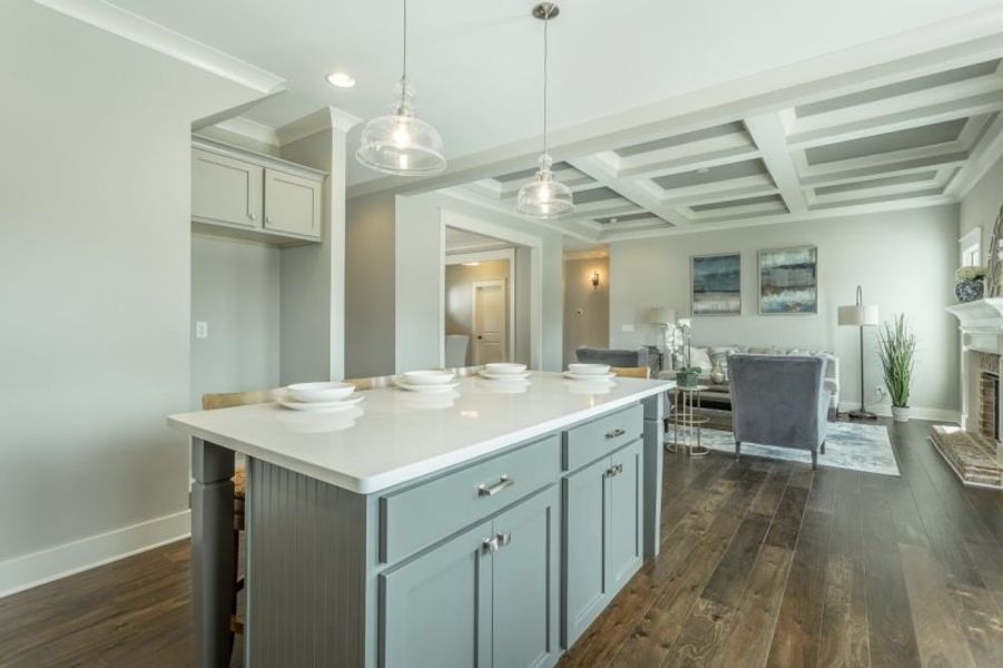 Representative furnished interior of a home built from the Candlebrook B by Riverstone Construction, LLC in Faith View, Ooltewah (Image 12).