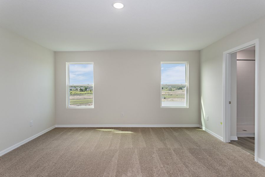 Spacious, unfurnished interior of a new home in Pasadena Ridge, Dade City (Image 18). Spacious, unfurnished interior of a new home in Pasadena Ridge, Dade City (Image 18).
