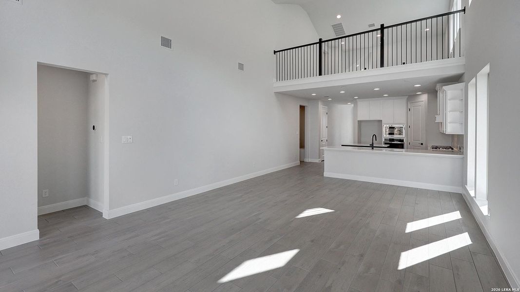 Spacious, unfurnished interior of a new home in Kallison Ranch, San Antonio (Image 21). Spacious, unfurnished interior of a new home in Kallison Ranch, San Antonio (Image 21).