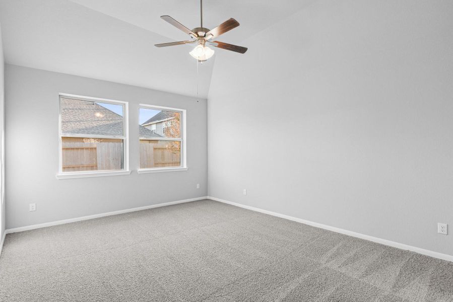 Spacious owner's suite Spacious owner's suite