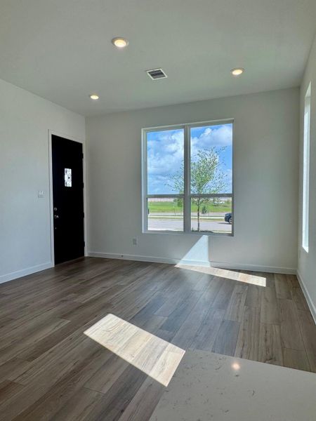 Representation of floor plan, not actual home