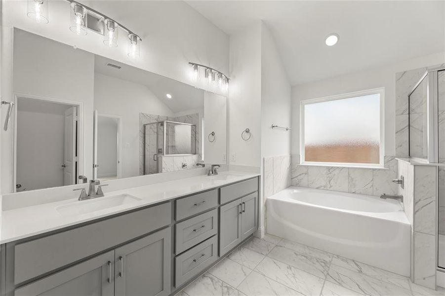 Furnished interior view inside a new home in Walden Pond, Forney (Image 10).