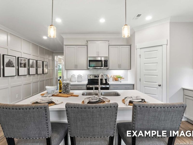 Furnished interior view inside a new home in Hannah Heights, Seguin (Image 17). Furnished interior view inside a new home in Hannah Heights, Seguin (Image 17).