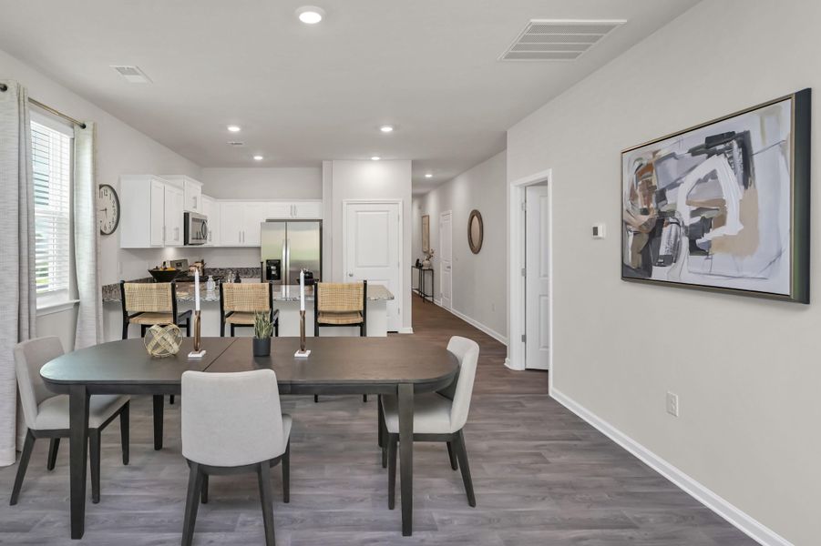 Furnished interior view inside a new home in Mulberry Landing, Orangeburg (Image 13).