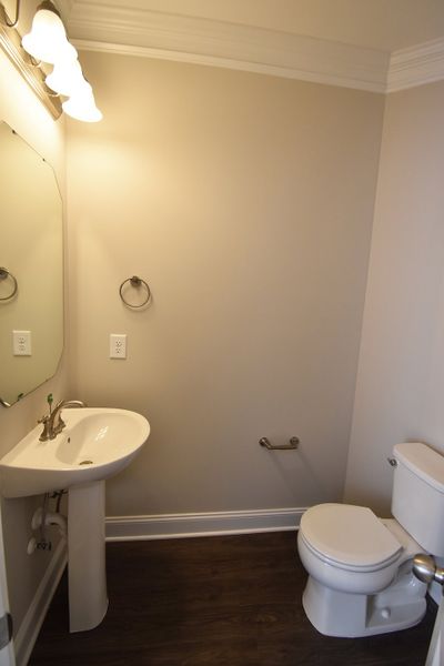 Representative furnished interior of a home built from the Irvine by Keystone Homes NC in The Wilcox, Greensboro (Image 10).
