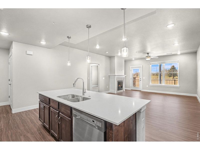 Furnished interior view inside a new home in , Longmont (Image 5).