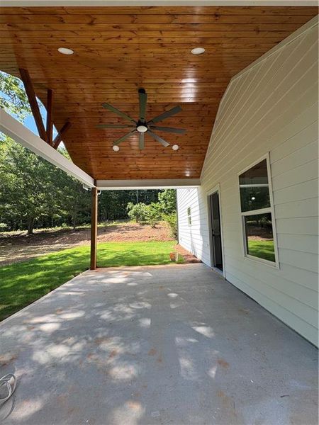 Exterior details and patio area of a home in , Gainesville (Image 14). Exterior details and patio area of a home in , Gainesville (Image 14).