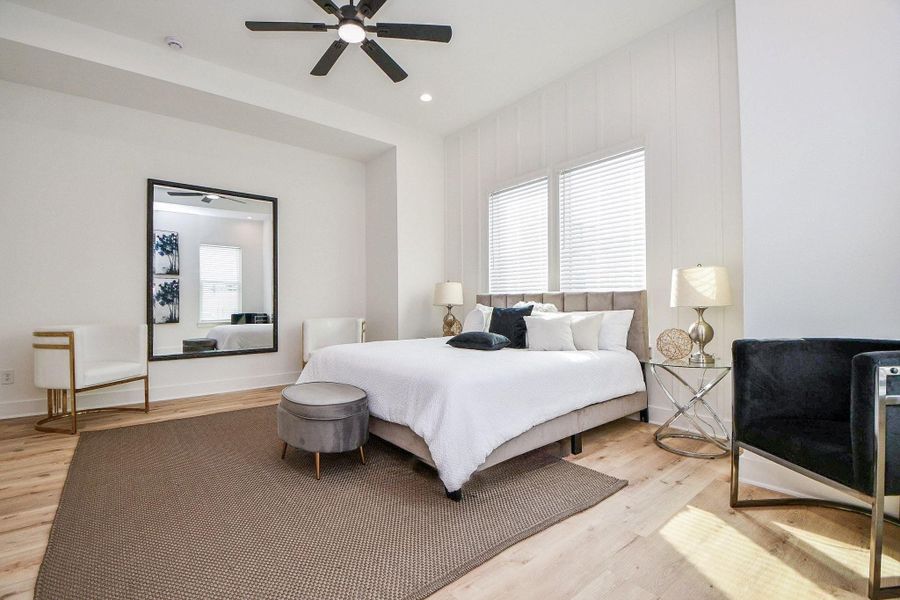 Furnished interior view inside a new home in , Houston (Image 15). Furnished interior view inside a new home in , Houston (Image 15).