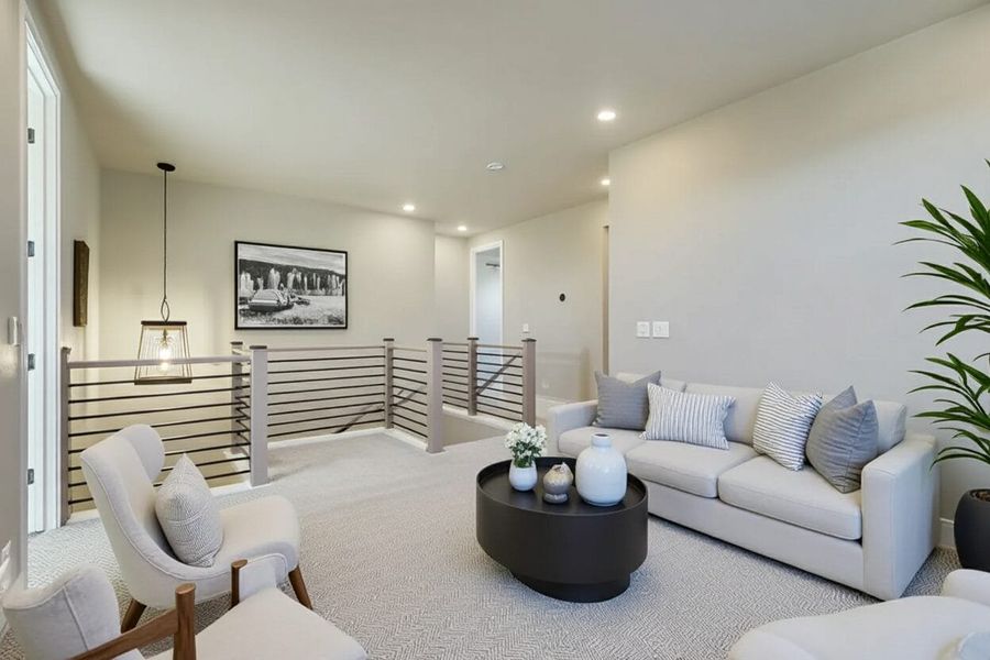 Furnished interior view inside a new home in Country Club Reserve – Fort Collins, Fort Collins (Image 6).