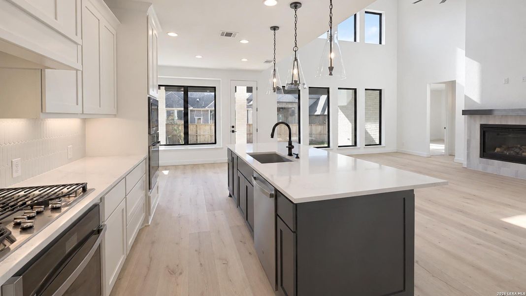 Furnished interior view inside a new home in Mayfair, New Braunfels (Image 8).