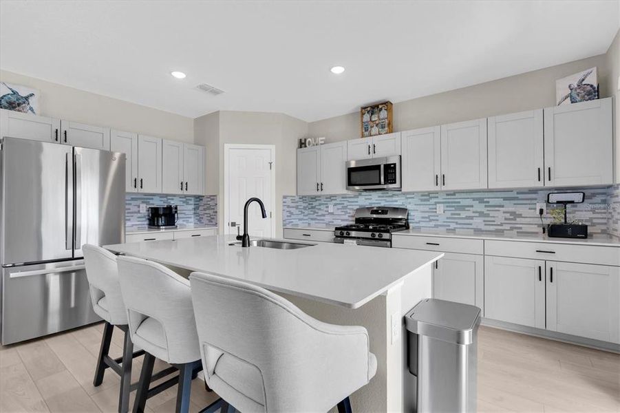 Furnished interior view inside a new home in Crosswind Point, Parrish (Image 14).
