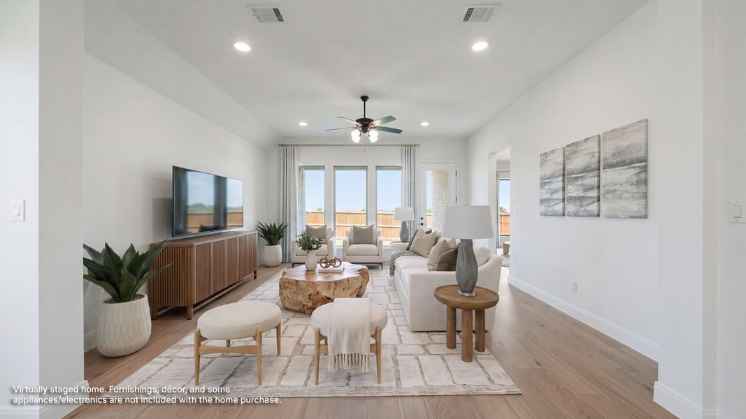 Furnished interior view inside a new home in Devonshire, Forney (Image 9).