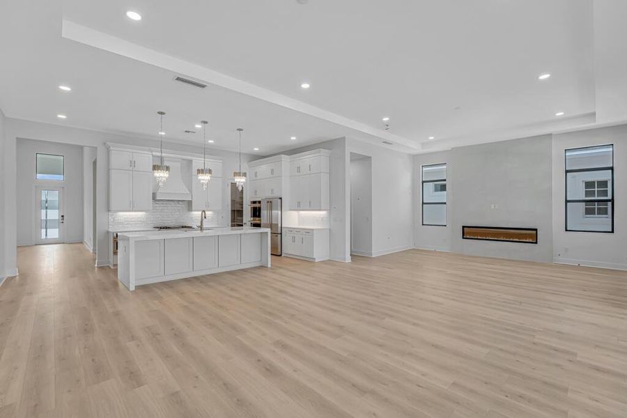 Furnished interior view inside a new home in Esprit at Avenir, Palm Beach Gardens (Image 53). Furnished interior view inside a new home in Esprit at Avenir, Palm Beach Gardens (Image 53).