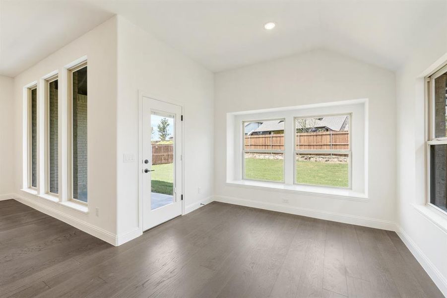 Spacious, unfurnished interior of a new home in Willow Wood Classic 50, McKinney (Image 21). Spacious, unfurnished interior of a new home in Willow Wood Classic 50, McKinney (Image 21).