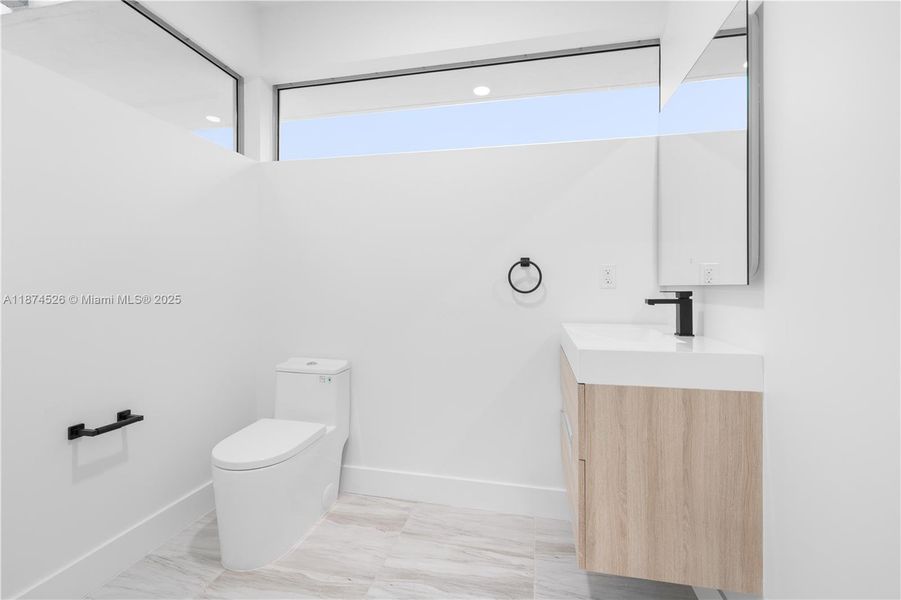 Furnished interior view inside a new home in , Miami (Image 8).