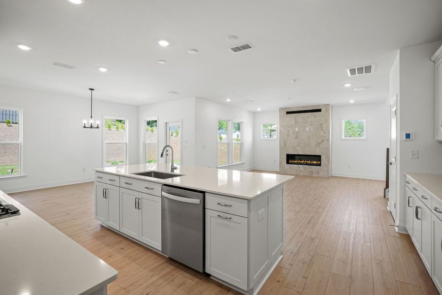 Furnished interior view inside a new home in Elmbrook, Indian Trail (Image 52). Furnished interior view inside a new home in Elmbrook, Indian Trail (Image 52).