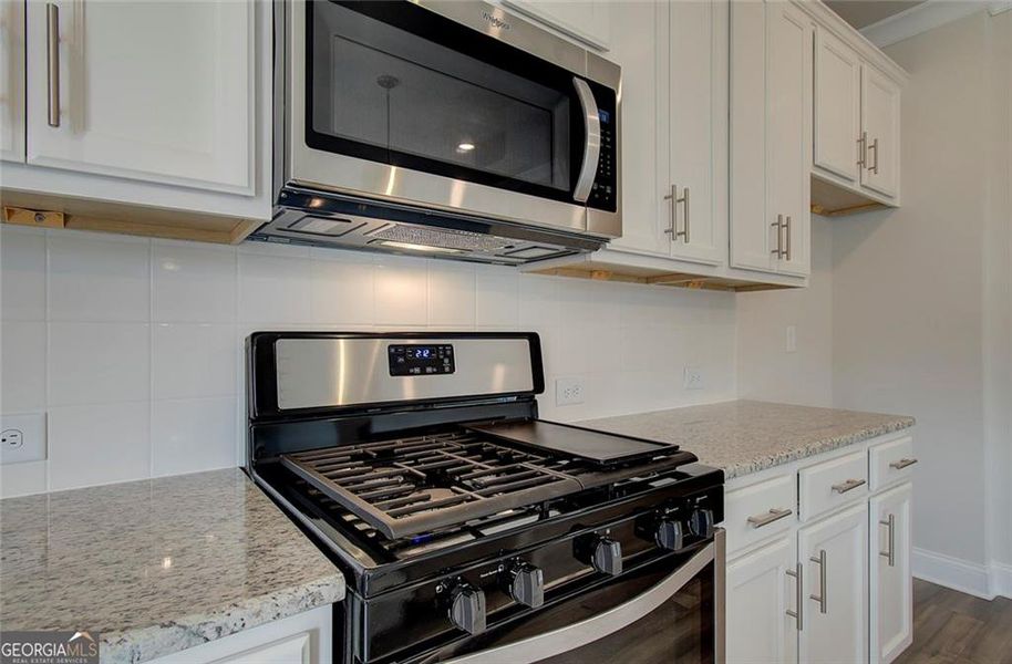Close-up of interior finishes inside a home in Ponderosa Farms Manor, Gainesville (Image 20).