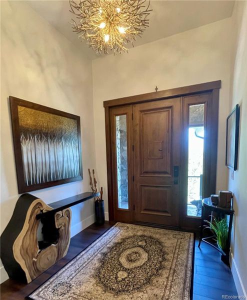 Furnished interior view inside a new home in , Evergreen (Image 25).